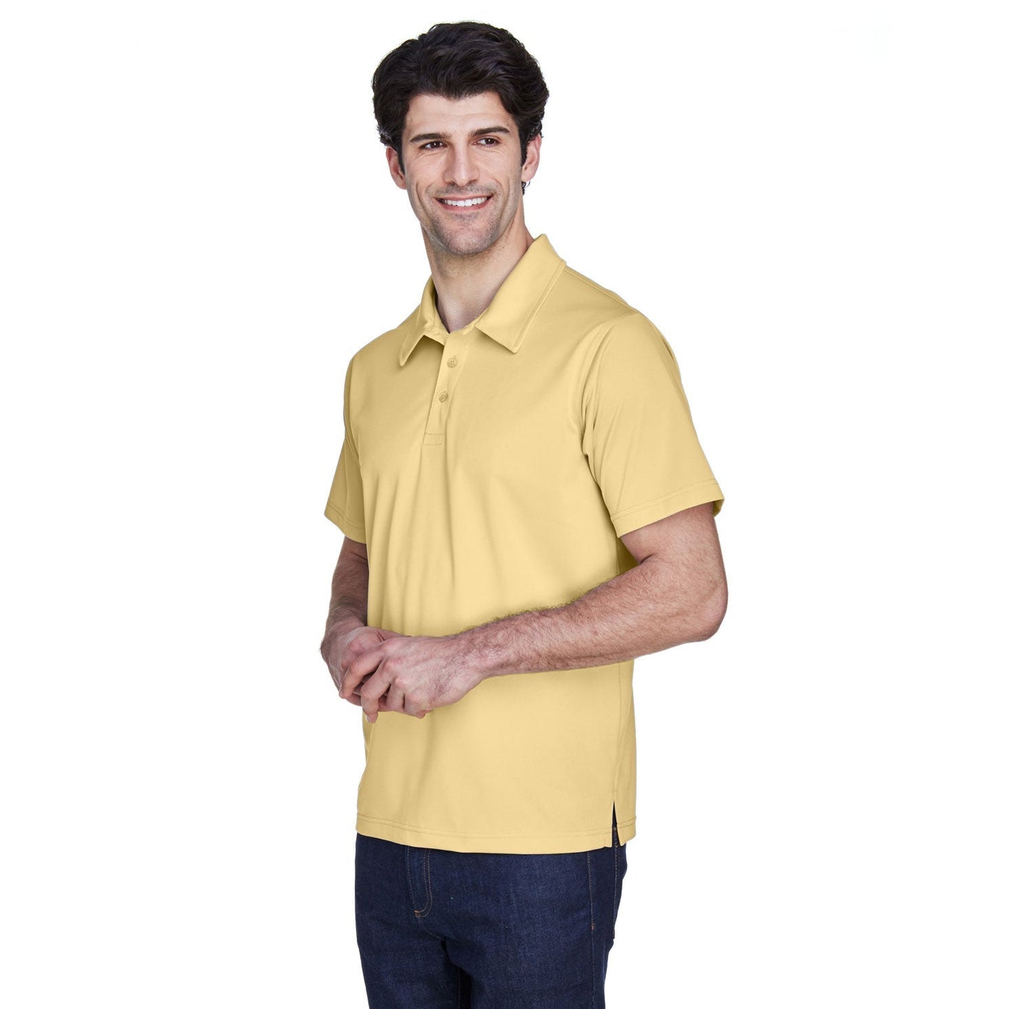 Black Polo Shirt - Team 365 - Snag Protection