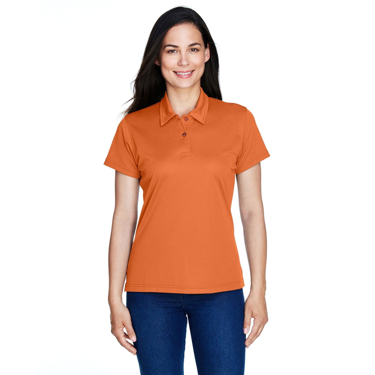 Black Polo Shirt - Team 365 - Snag Protection