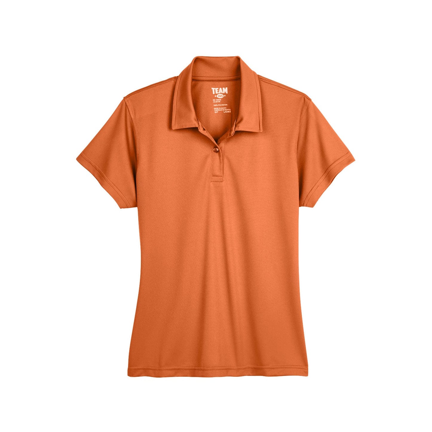 Black Polo Shirt - Team 365 - Snag Protection