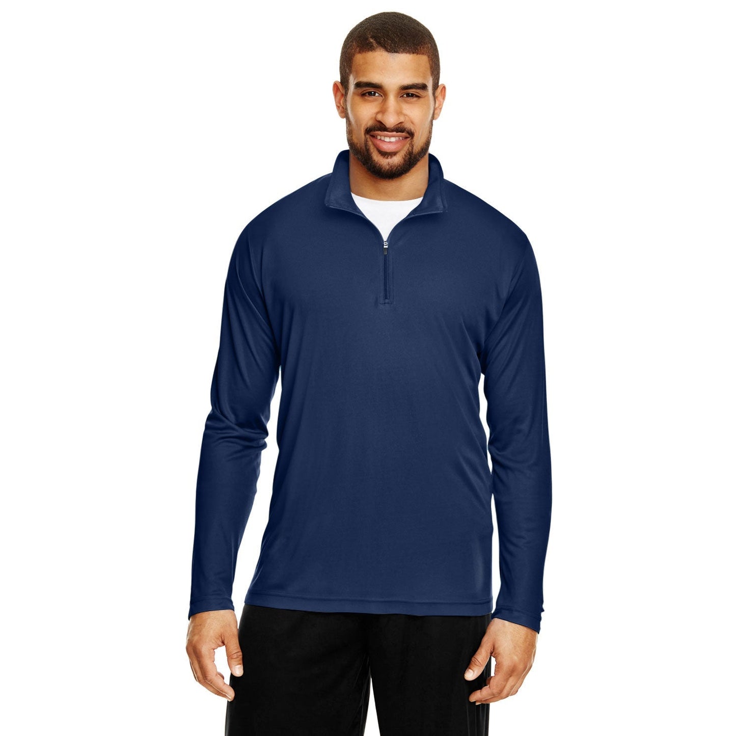 Black Sweatshirts - Team 365 - Moisture-Wicking Performance