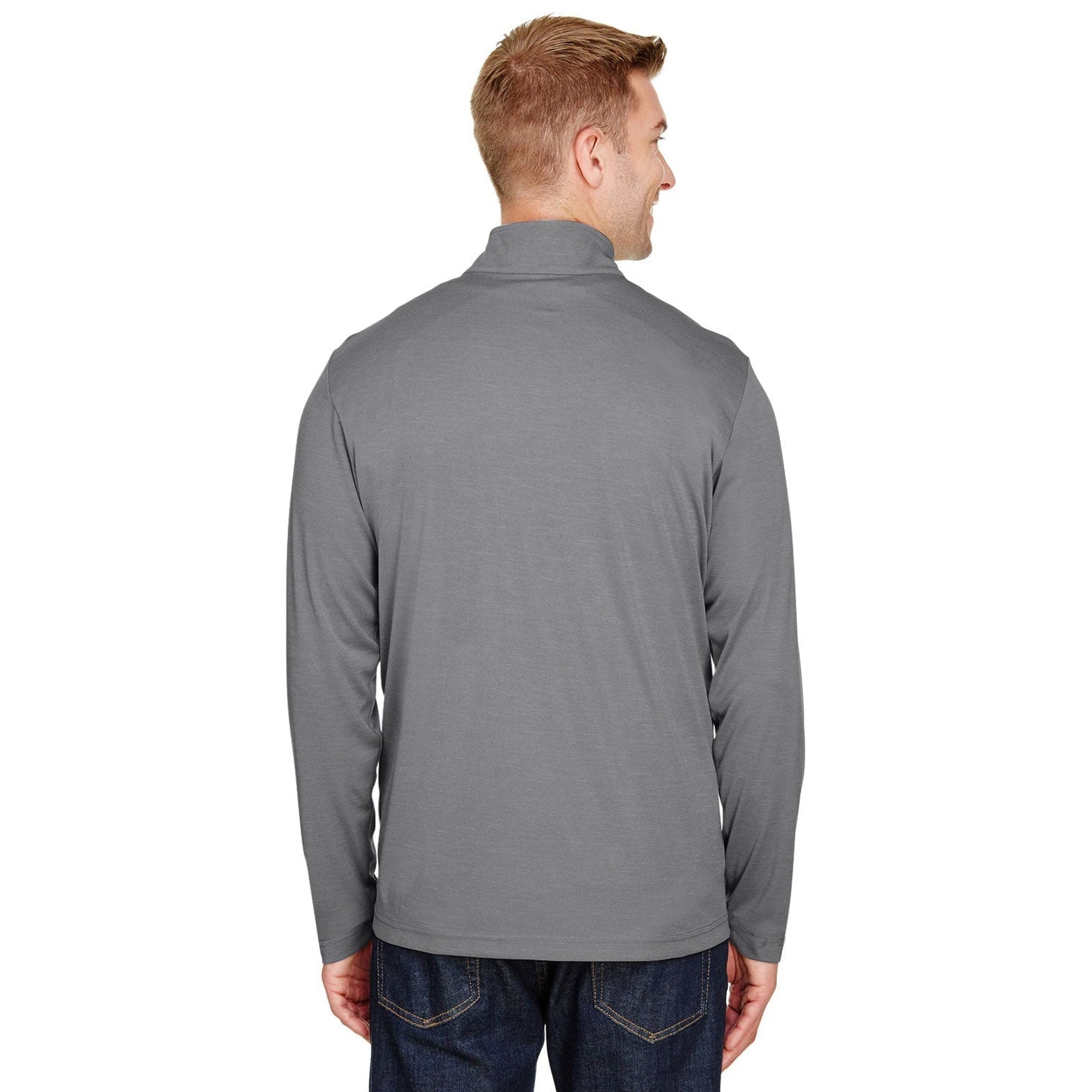 Black Heather Sweatshirt - Team 365 - Sonic Performance