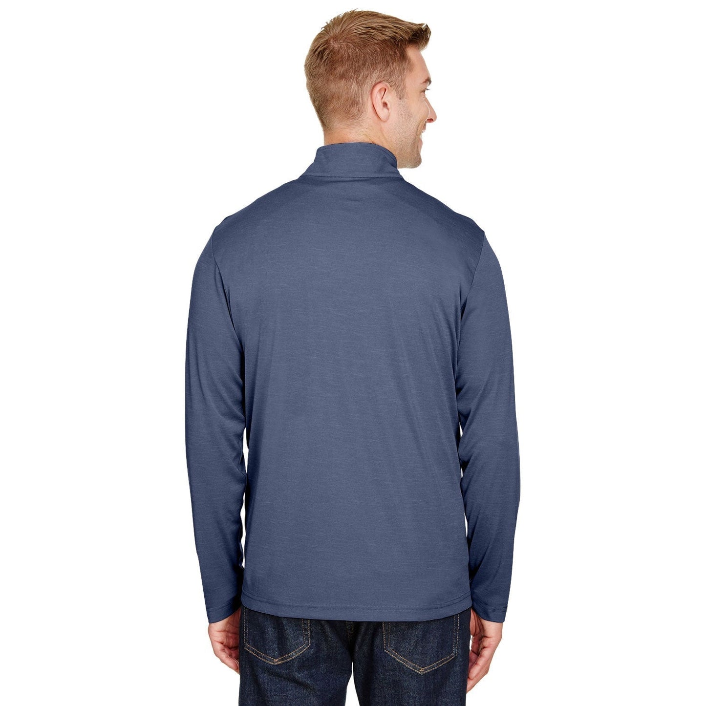Black Heather Sweatshirt - Team 365 - Sonic Performance