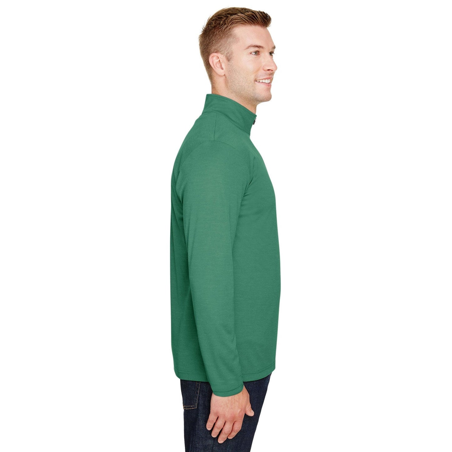 Black Heather Sweatshirt - Team 365 - Sonic Performance