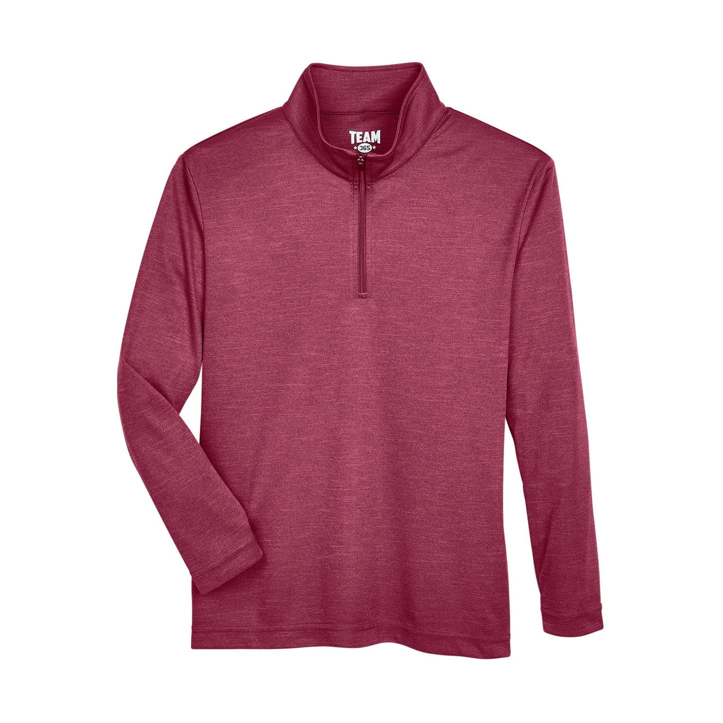 Black Heather Sweatshirt - Team 365 - Sonic Performance