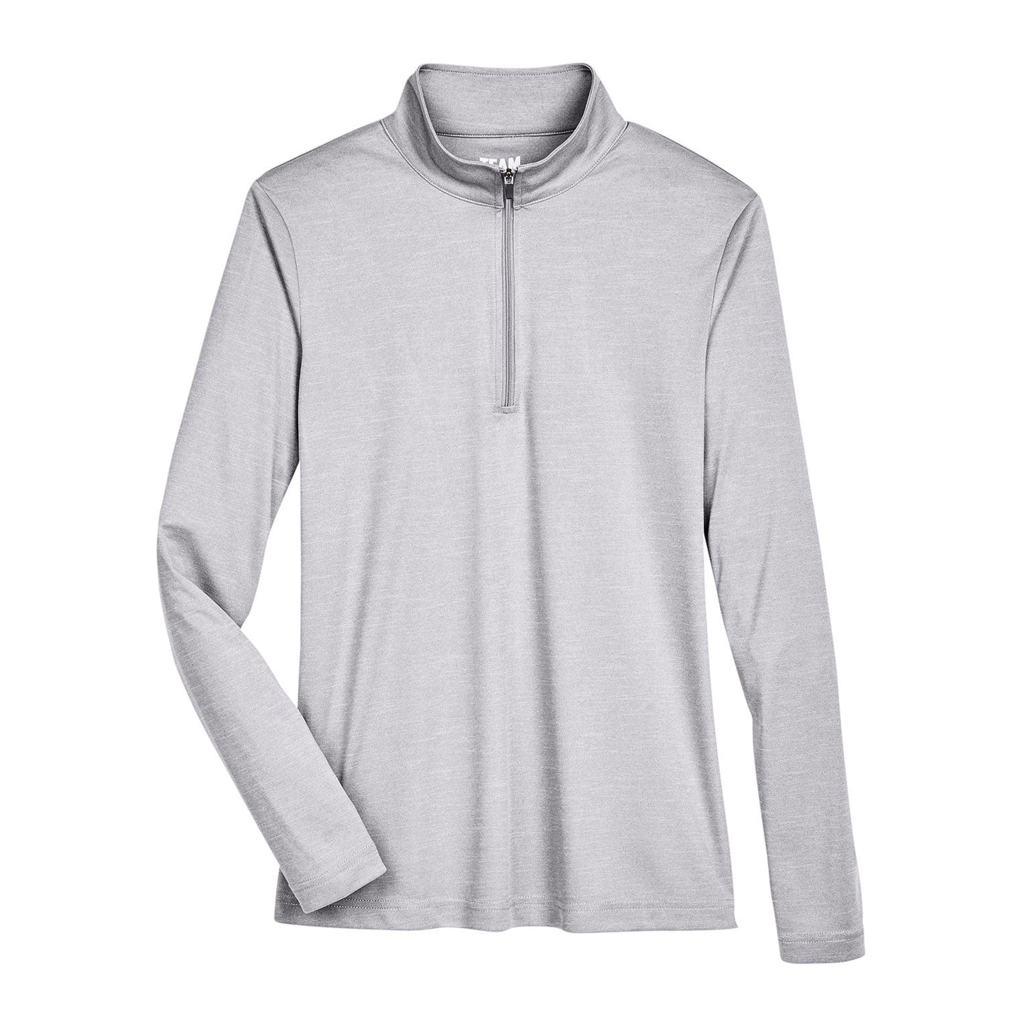 Black Heather Sweatshirt - Team 365 - Performance Fabric