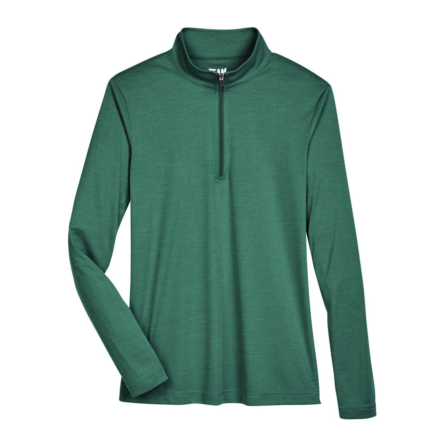 Black Heather Sweatshirt - Team 365 - Performance Fabric