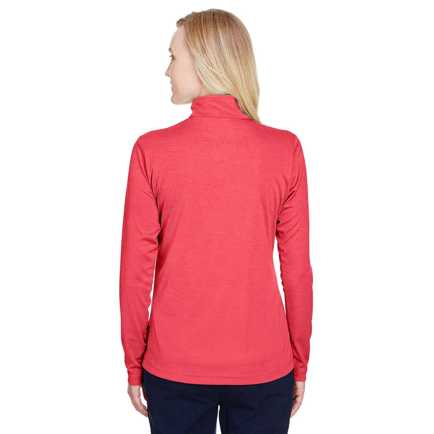 Black Heather Sweatshirt - Team 365 - Performance Fabric