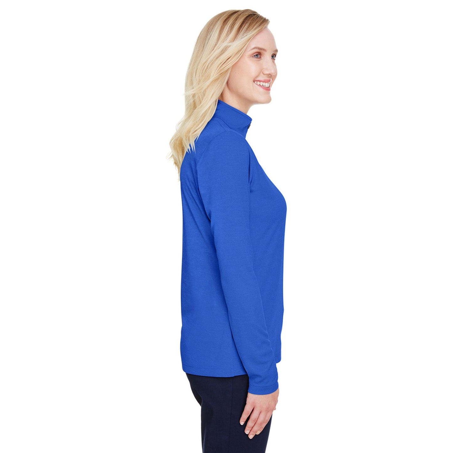Black Heather Sweatshirt - Team 365 - Performance Fabric