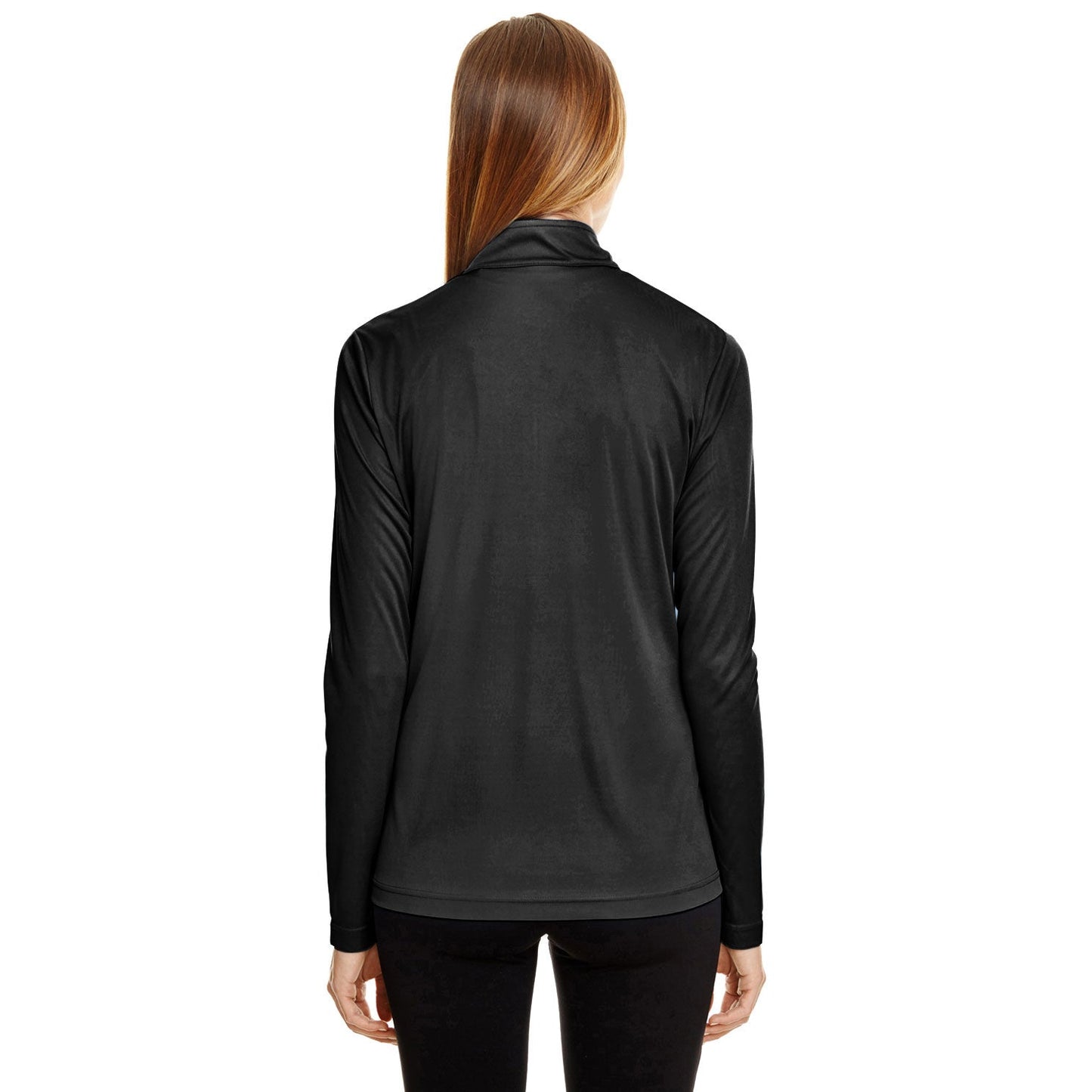 Black Performance Sweatshirt - Team 365 - Moisture Wicking
