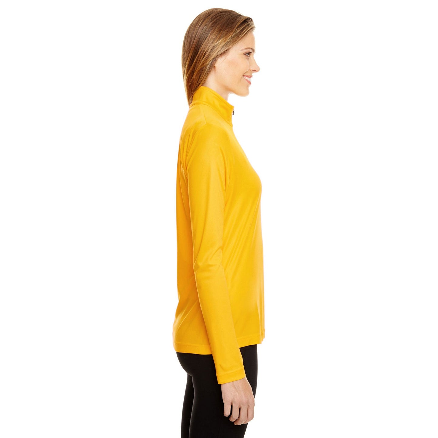 Black Performance Sweatshirt - Team 365 - Moisture Wicking