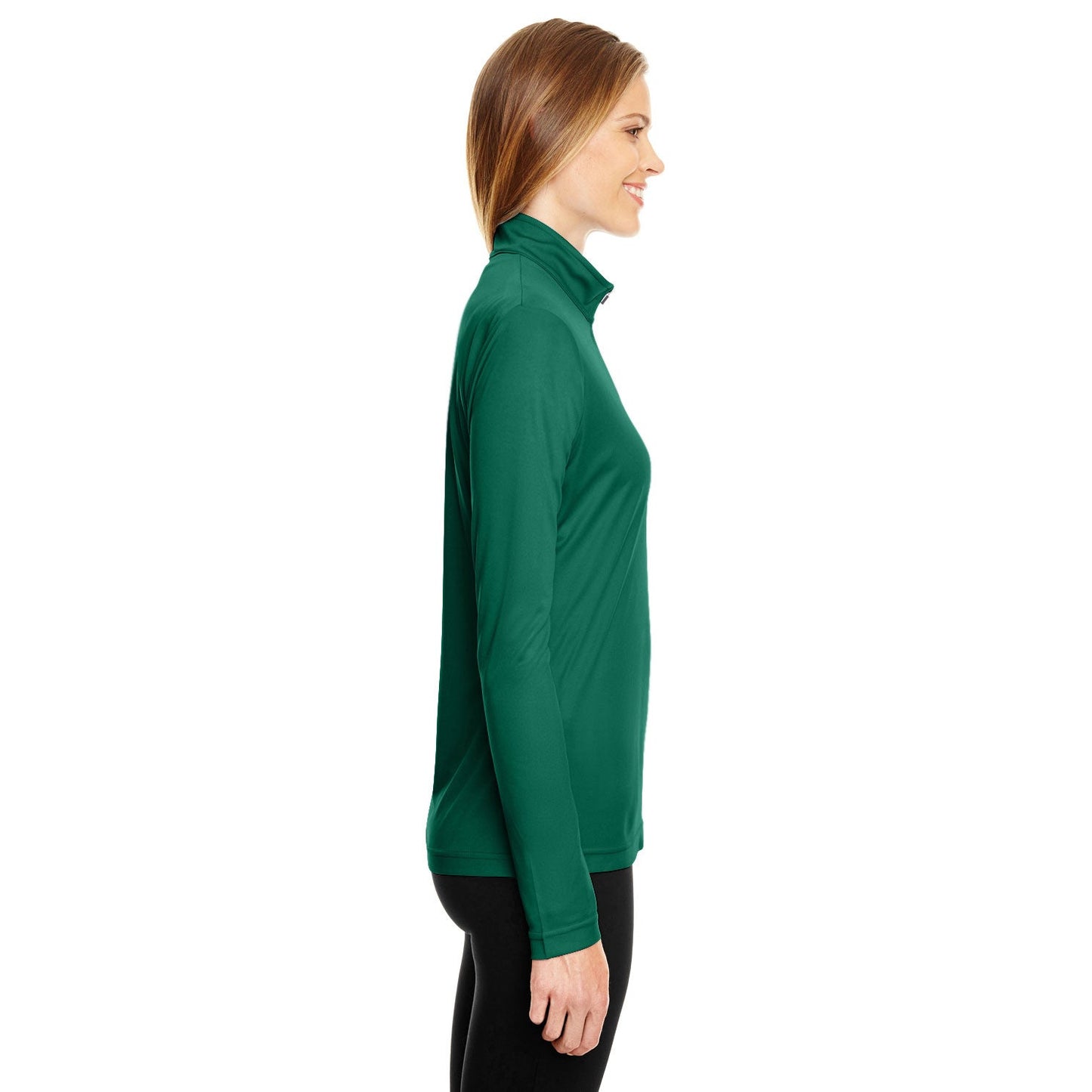 Black Performance Sweatshirt - Team 365 - Moisture Wicking