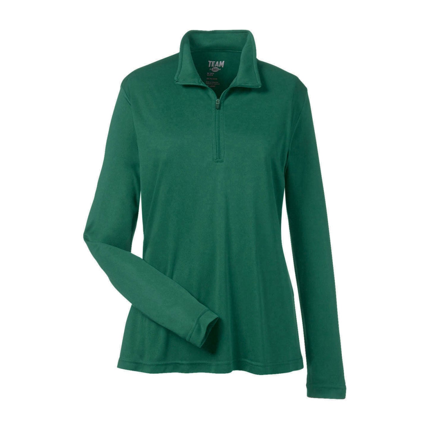 Black Performance Sweatshirt - Team 365 - Moisture Wicking