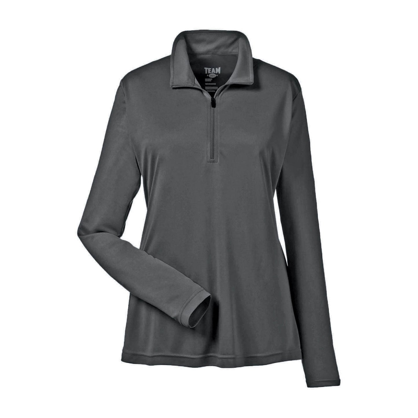 Black Performance Sweatshirt - Team 365 - Moisture Wicking