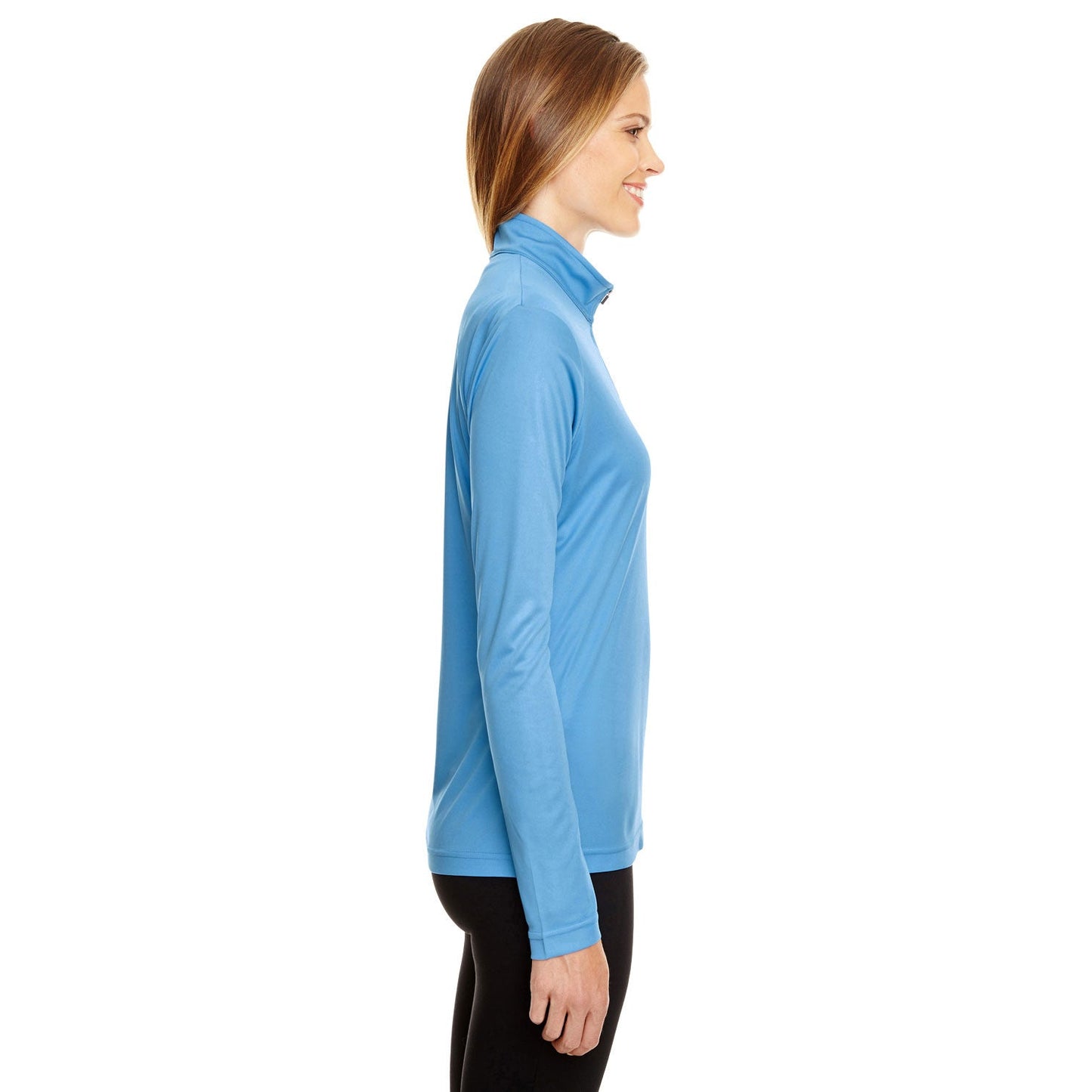 Black Performance Sweatshirt - Team 365 - Moisture Wicking