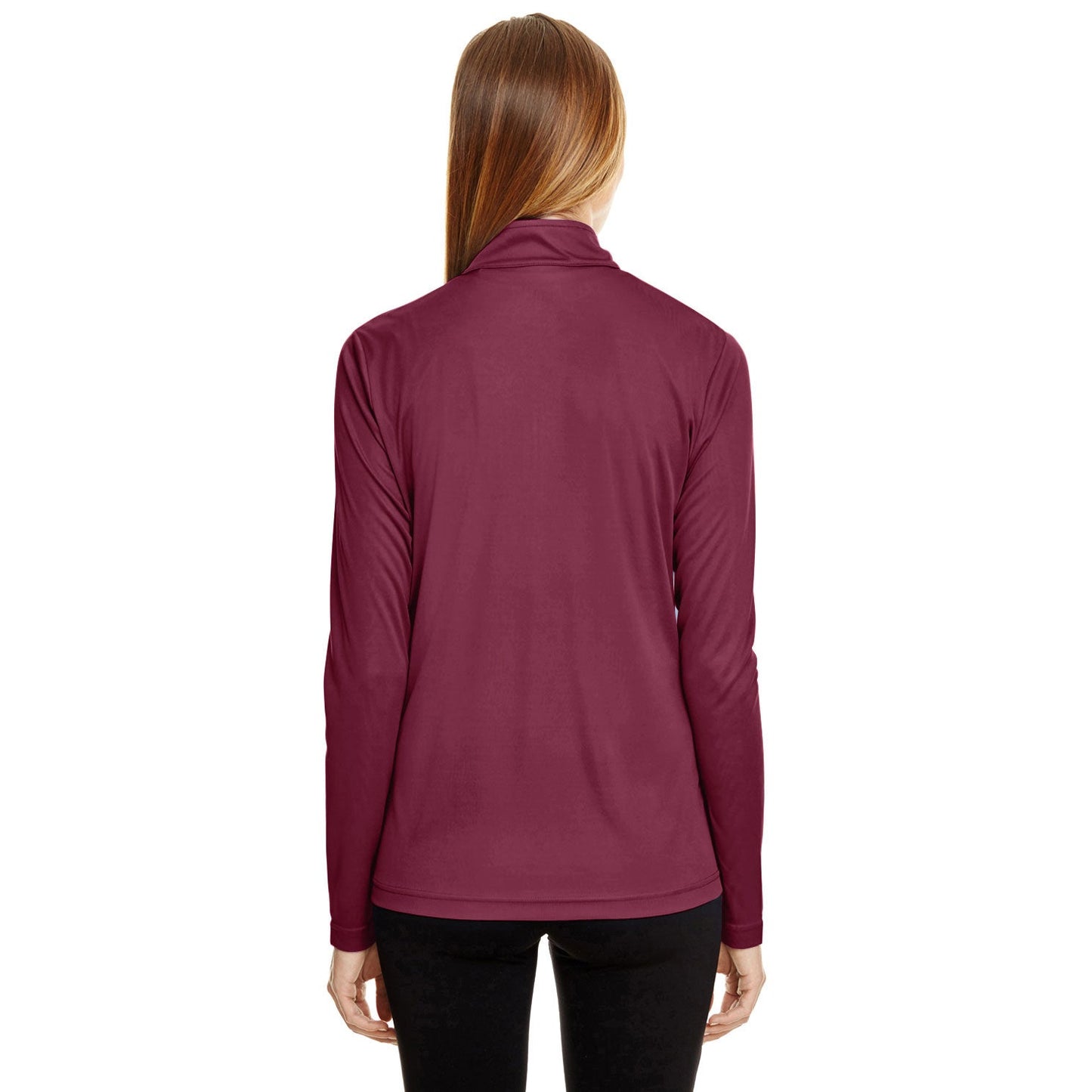 Black Performance Sweatshirt - Team 365 - Moisture Wicking