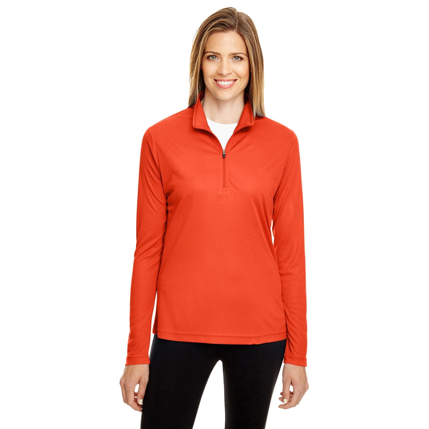 Black Performance Sweatshirt - Team 365 - Moisture Wicking