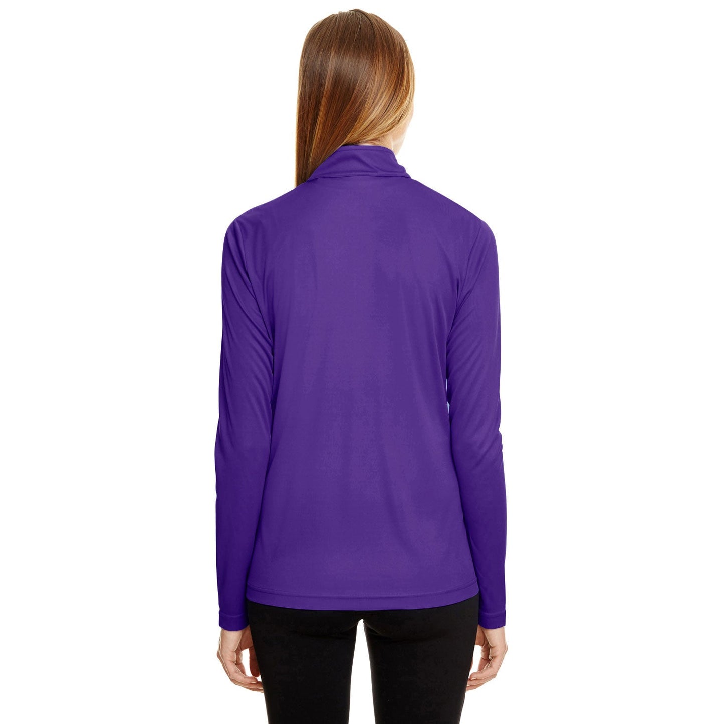 Black Performance Sweatshirt - Team 365 - Moisture Wicking