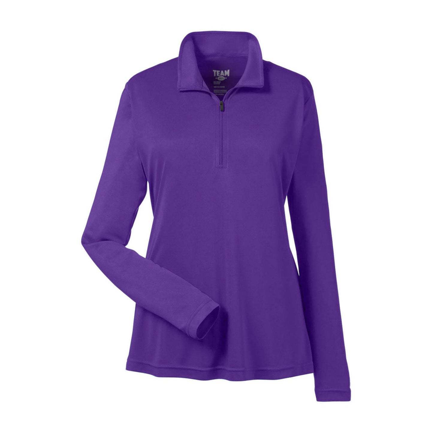 Black Performance Sweatshirt - Team 365 - Moisture Wicking