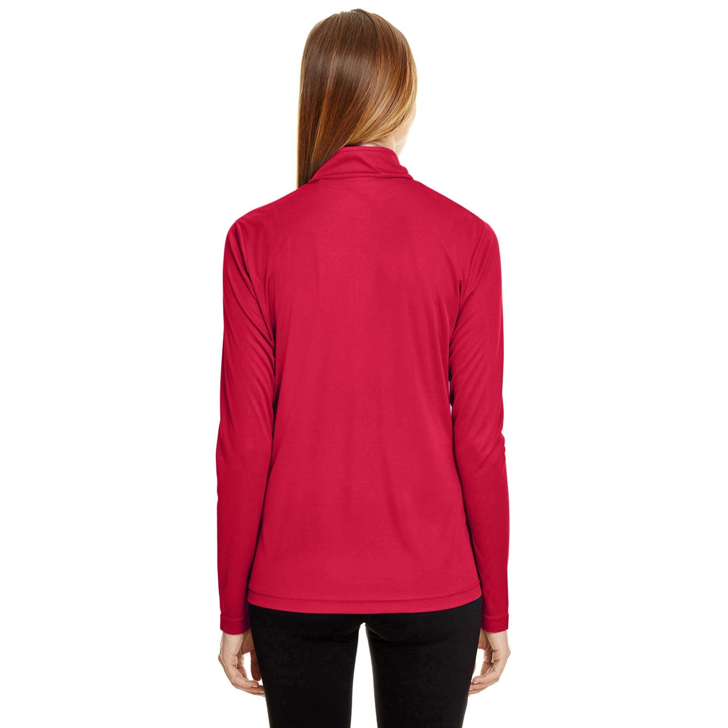Black Performance Sweatshirt - Team 365 - Moisture Wicking
