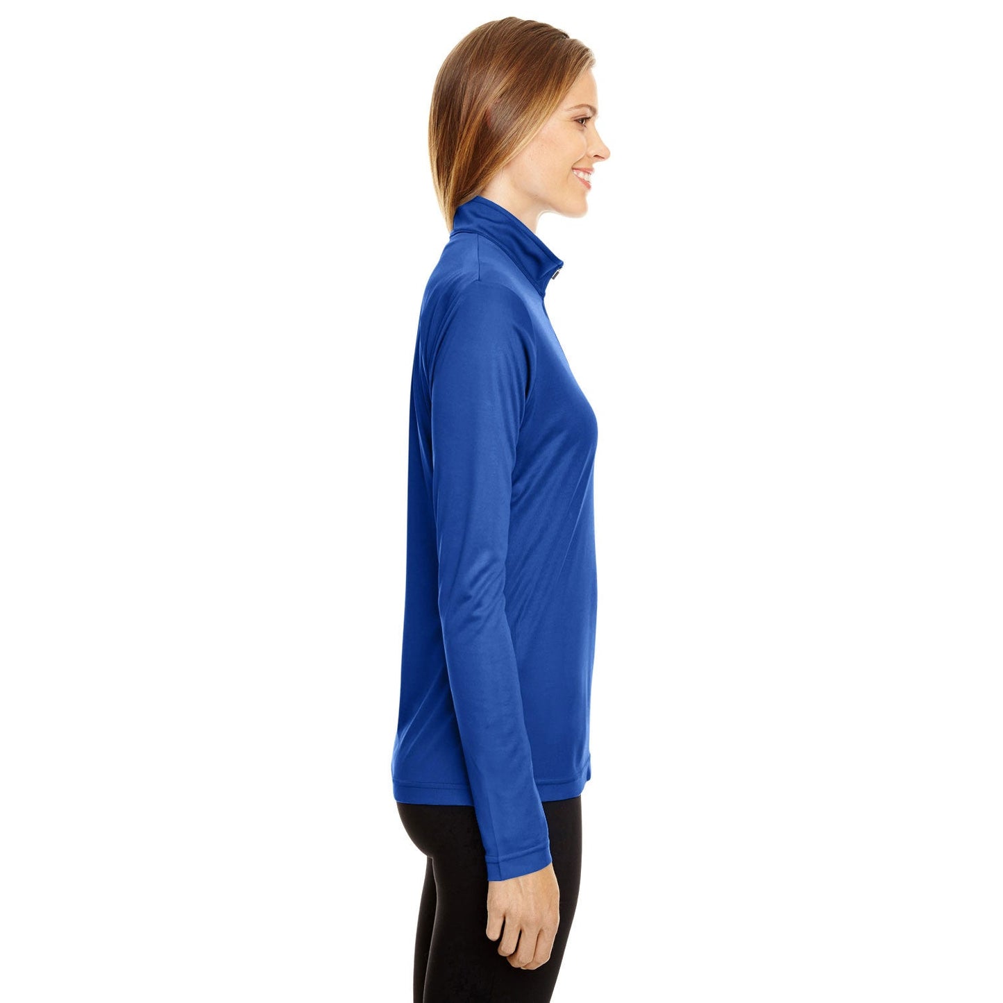 Black Performance Sweatshirt - Team 365 - Moisture Wicking