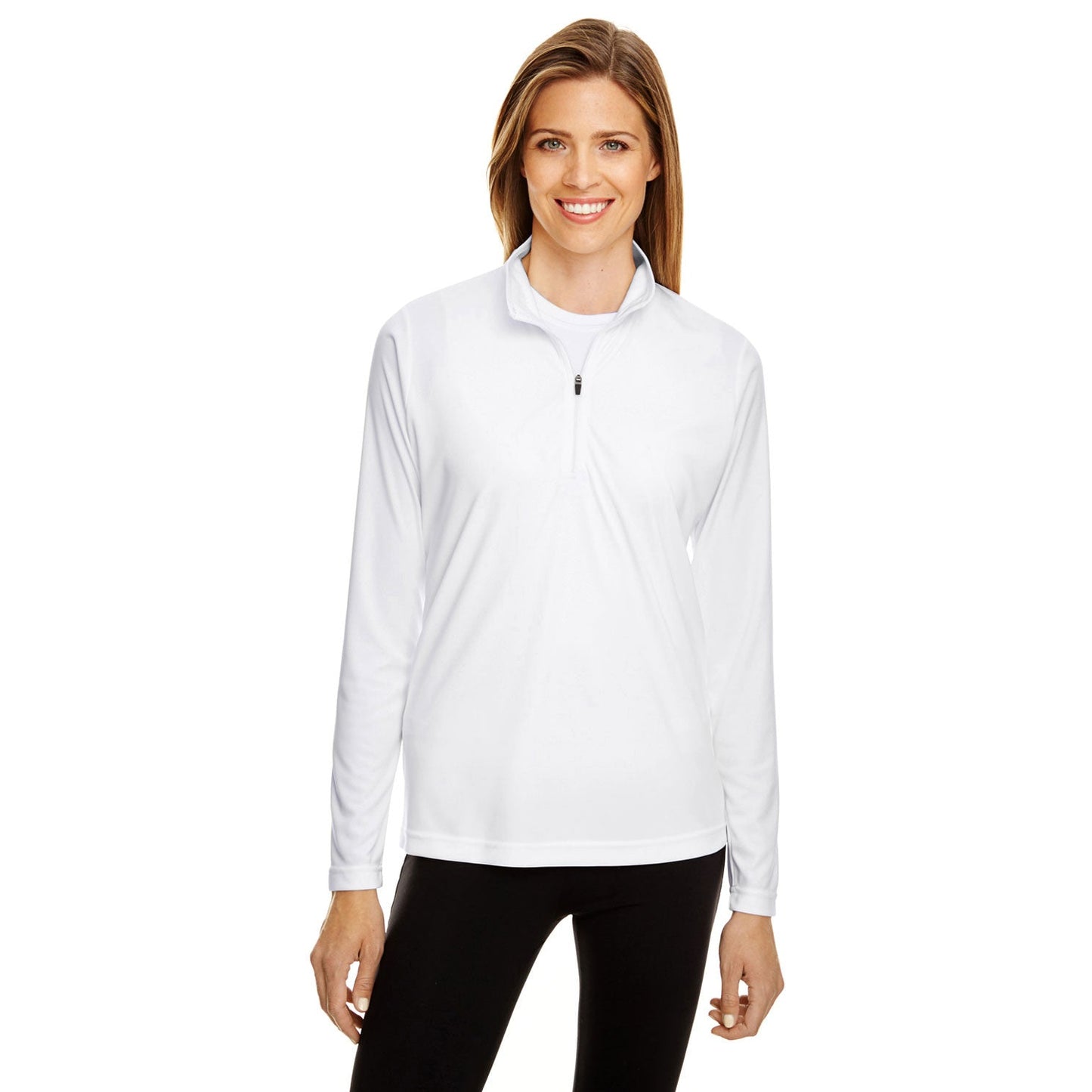 Black Performance Sweatshirt - Team 365 - Moisture Wicking