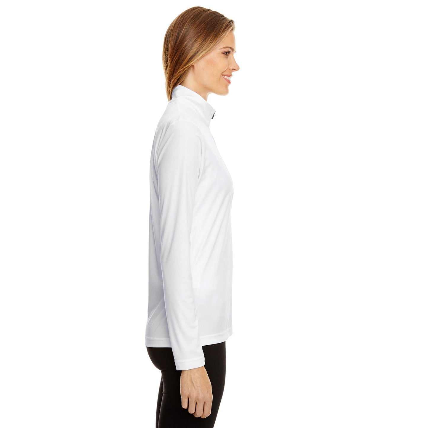 Black Performance Sweatshirt - Team 365 - Moisture Wicking