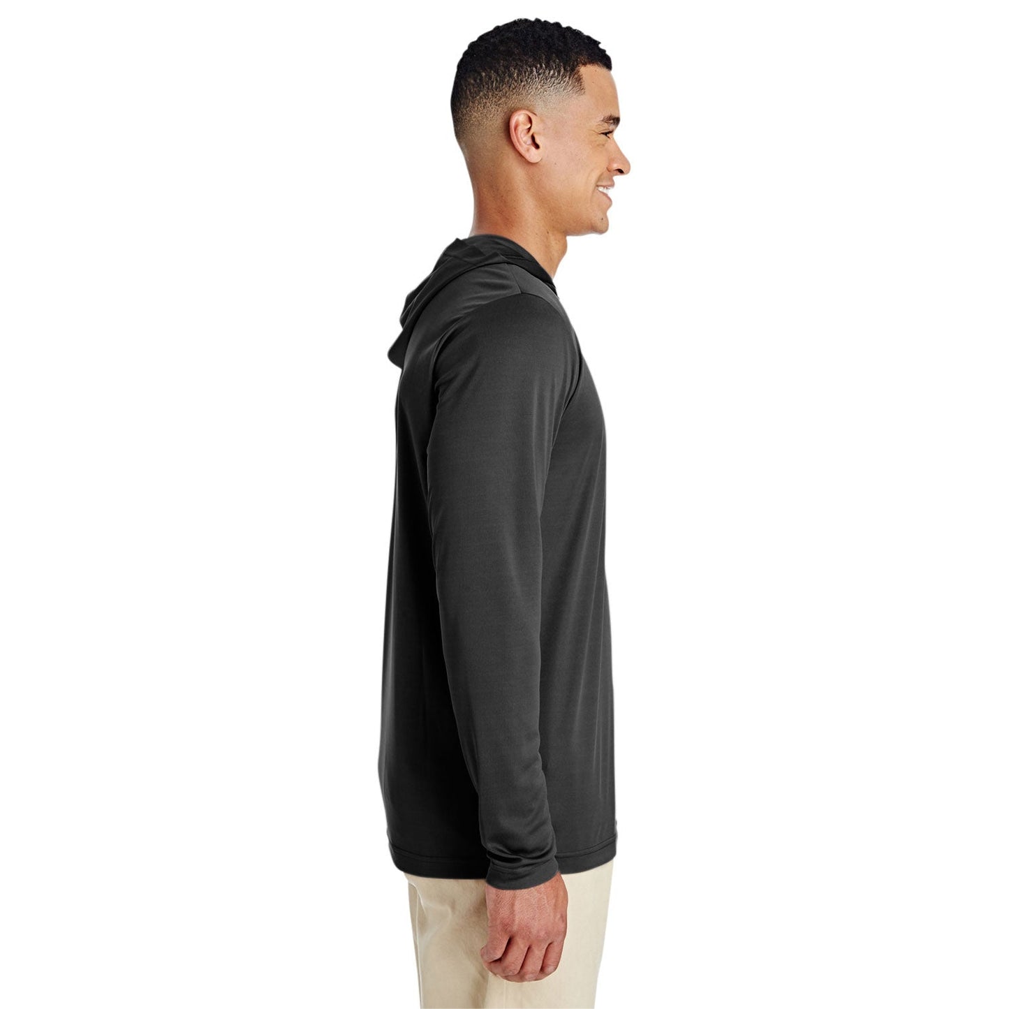 Black Performance Hoodie - Team 365 - Moisture Wicking