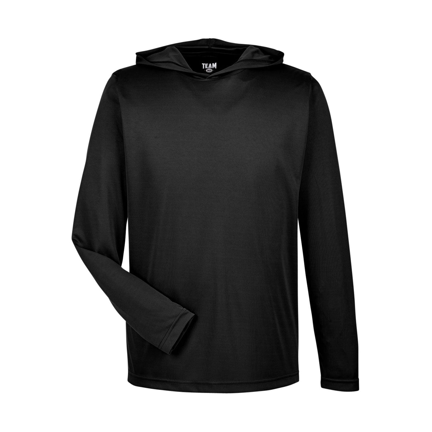 Black Performance Hoodie - Team 365 - Moisture Wicking