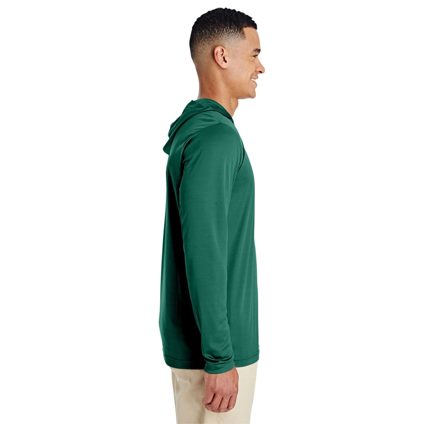 Black Performance Hoodie - Team 365 - Moisture Wicking