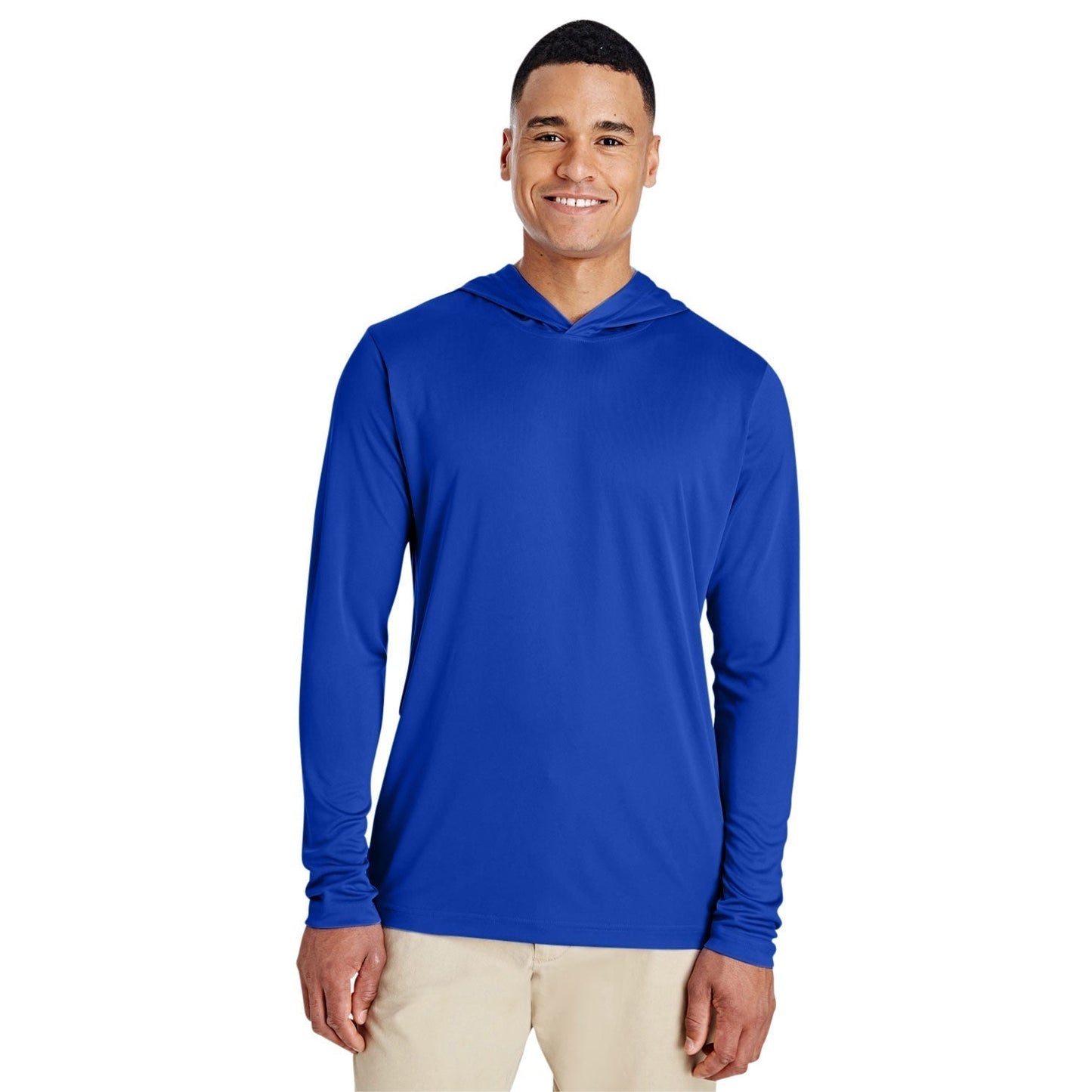 Black Performance Hoodie - Team 365 - Moisture Wicking