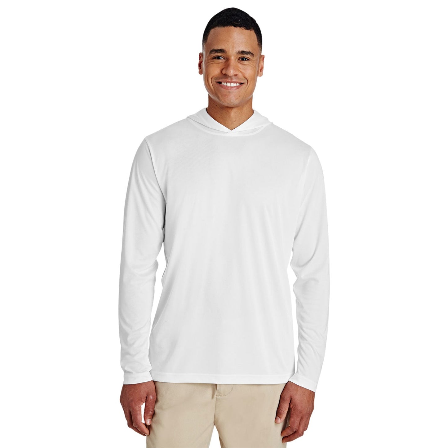 Black Performance Hoodie - Team 365 - Moisture Wicking
