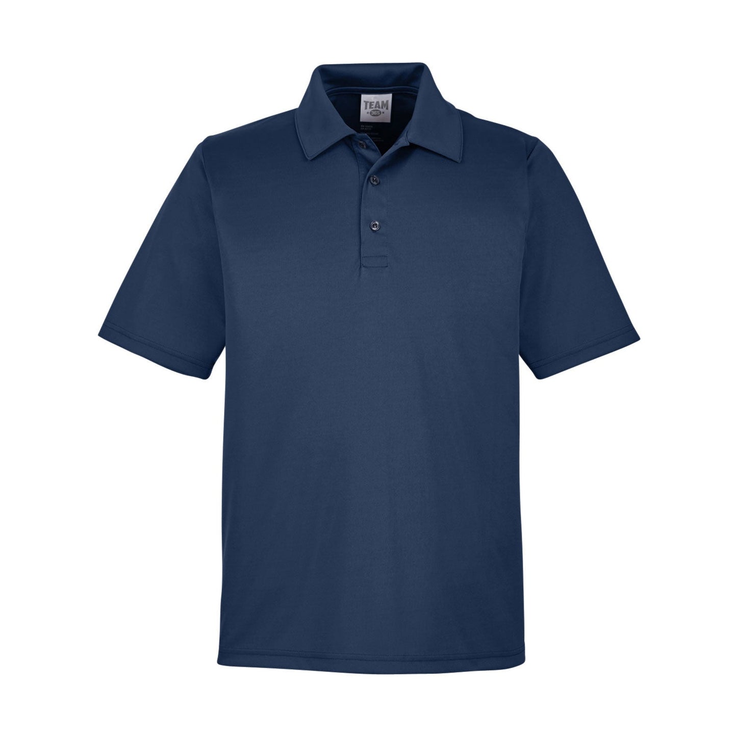 Black Polo Shirt - Team 365 - Performance Fabric