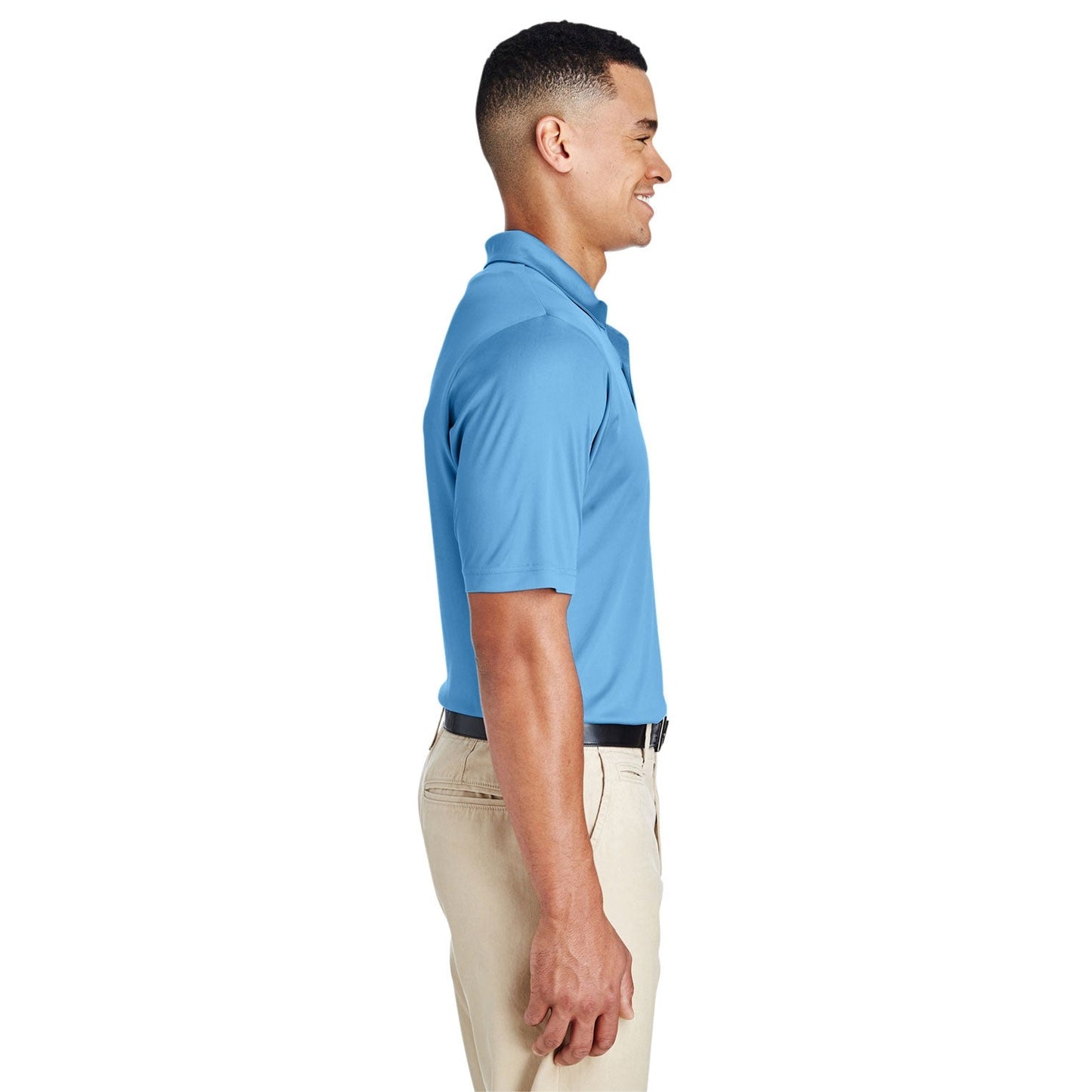 Black Polo Shirt - Team 365 - Performance Fabric