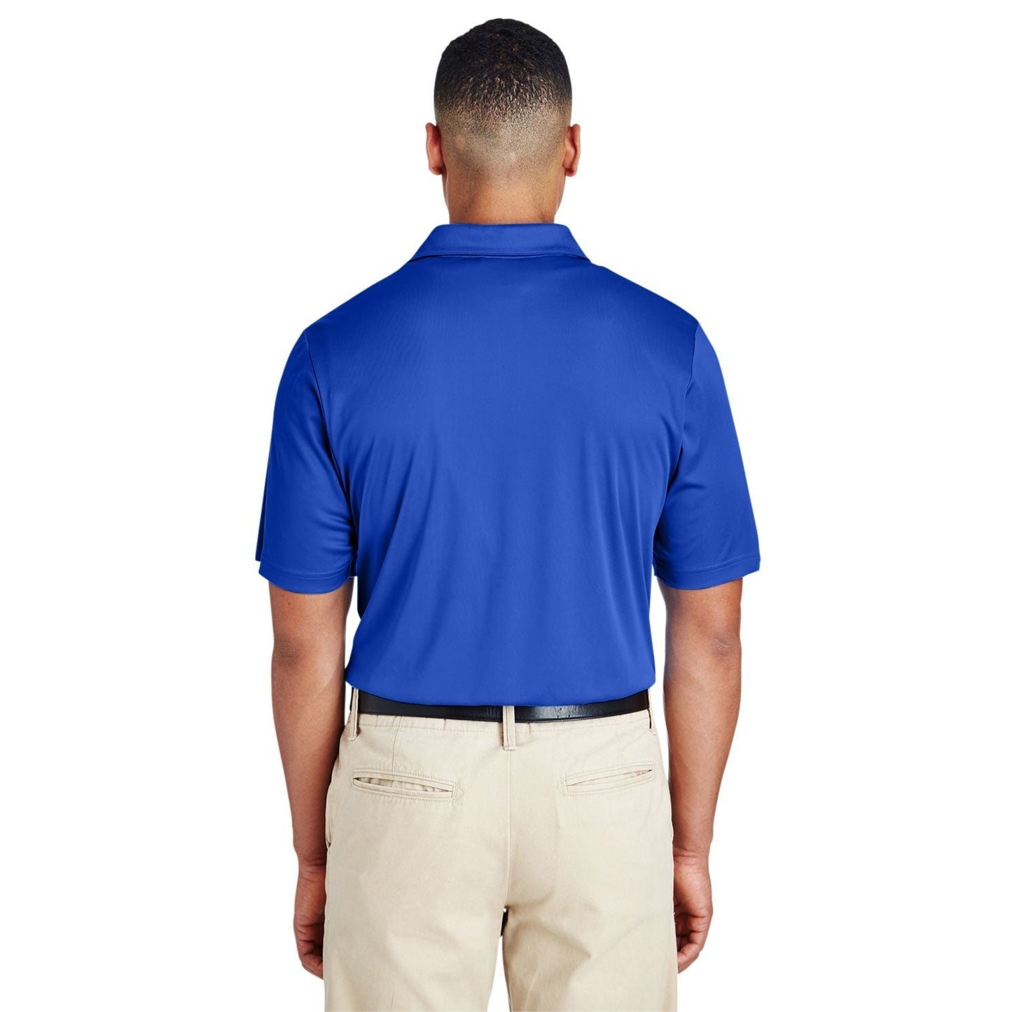 Black Polo Shirt - Team 365 - Performance Fabric