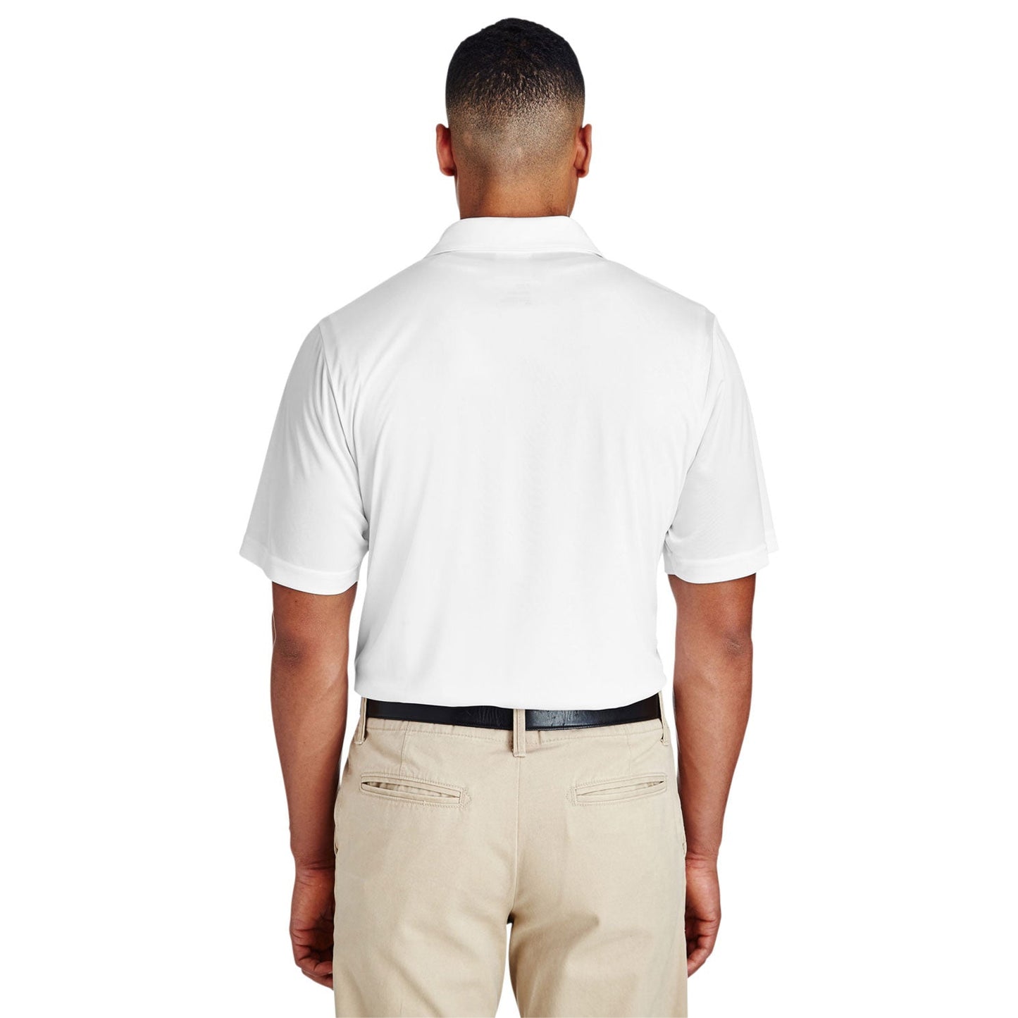 Black Polo Shirt - Team 365 - Performance Fabric