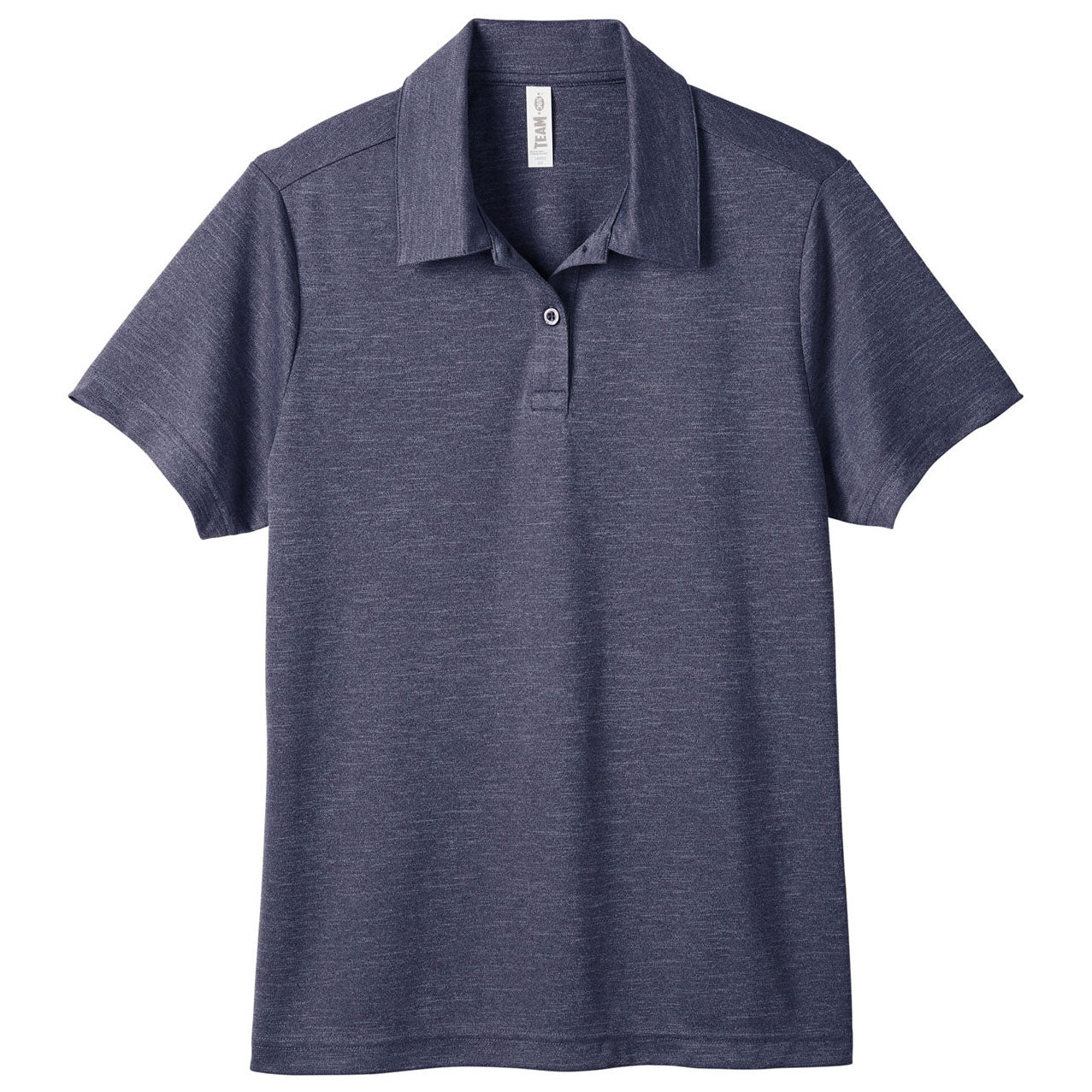 Black Heather Polo - Team 365 - Sonic Performance