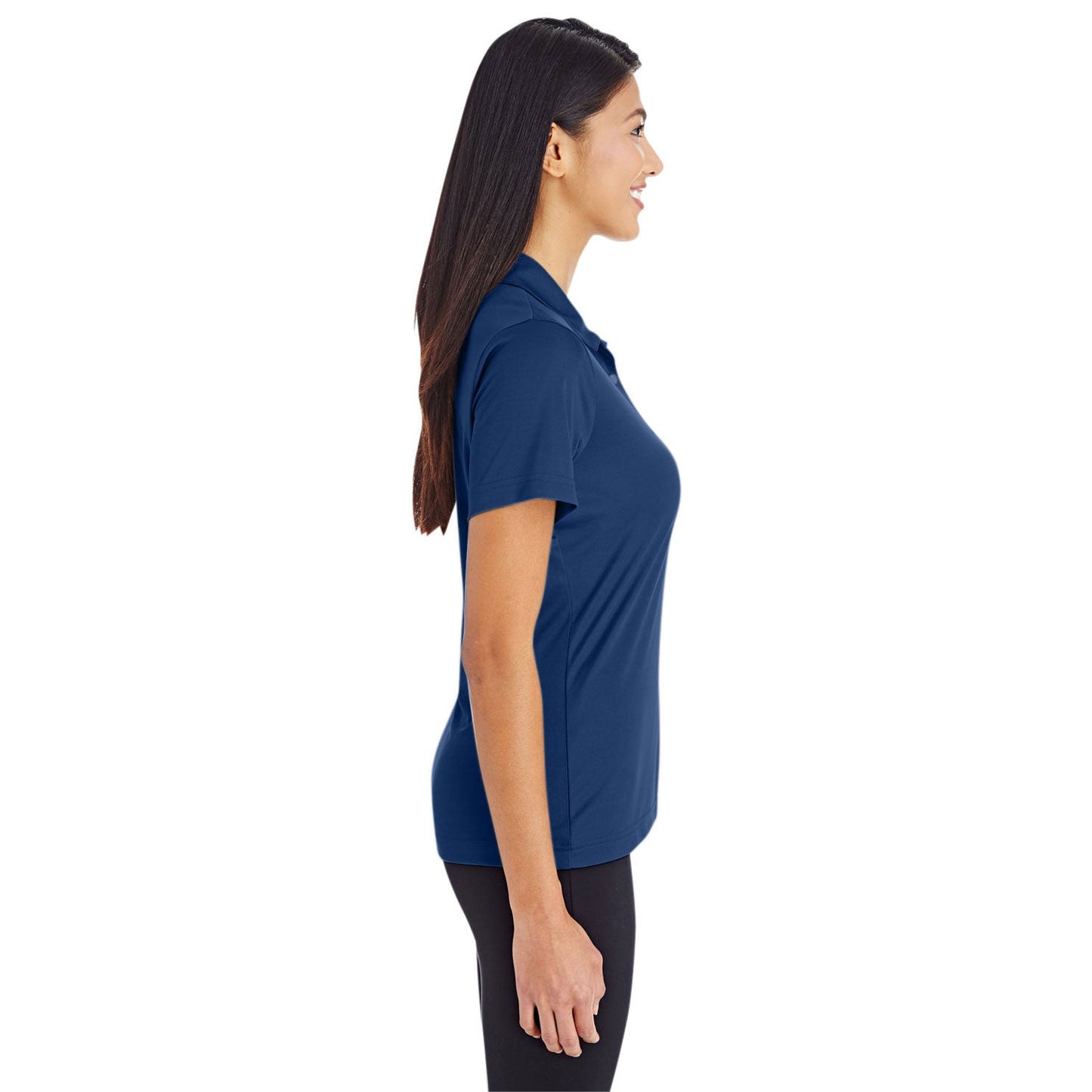 Black Performance Polo - Team 365 - Moisture-Wicking