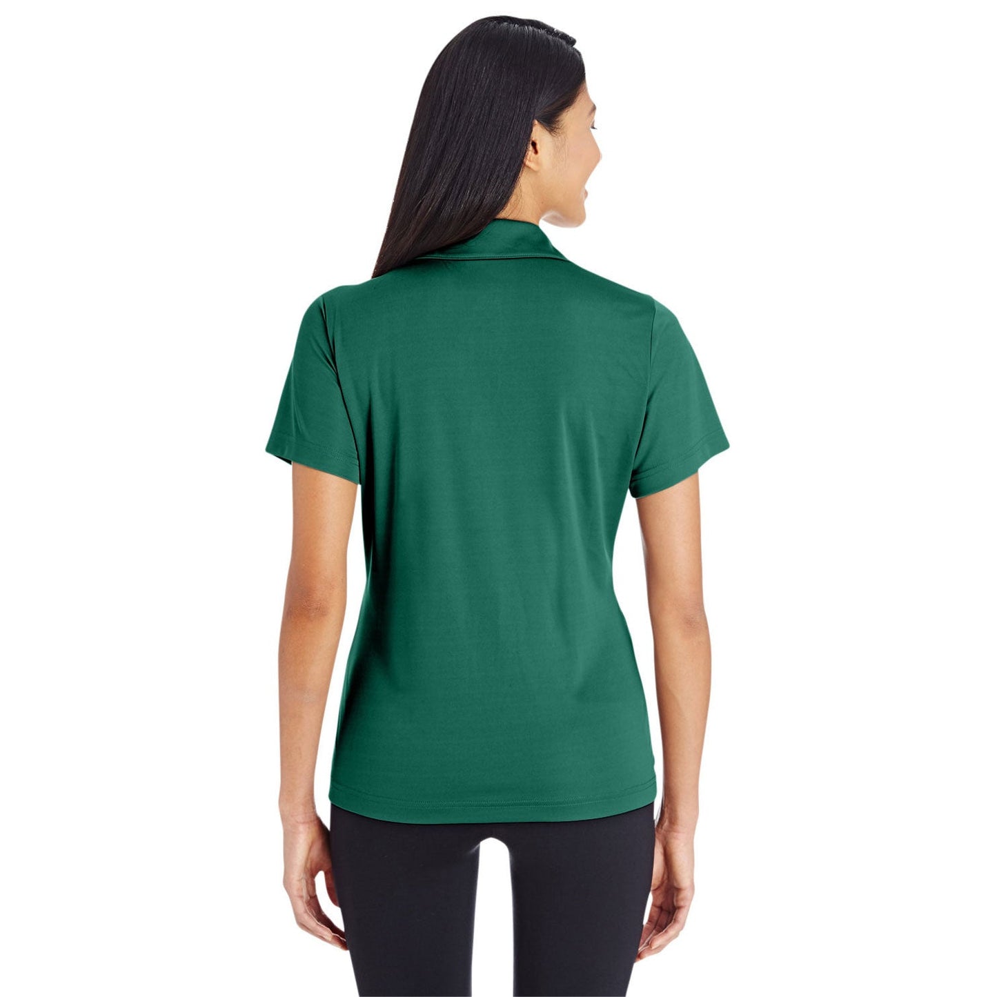Black Performance Polo - Team 365 - Moisture-Wicking