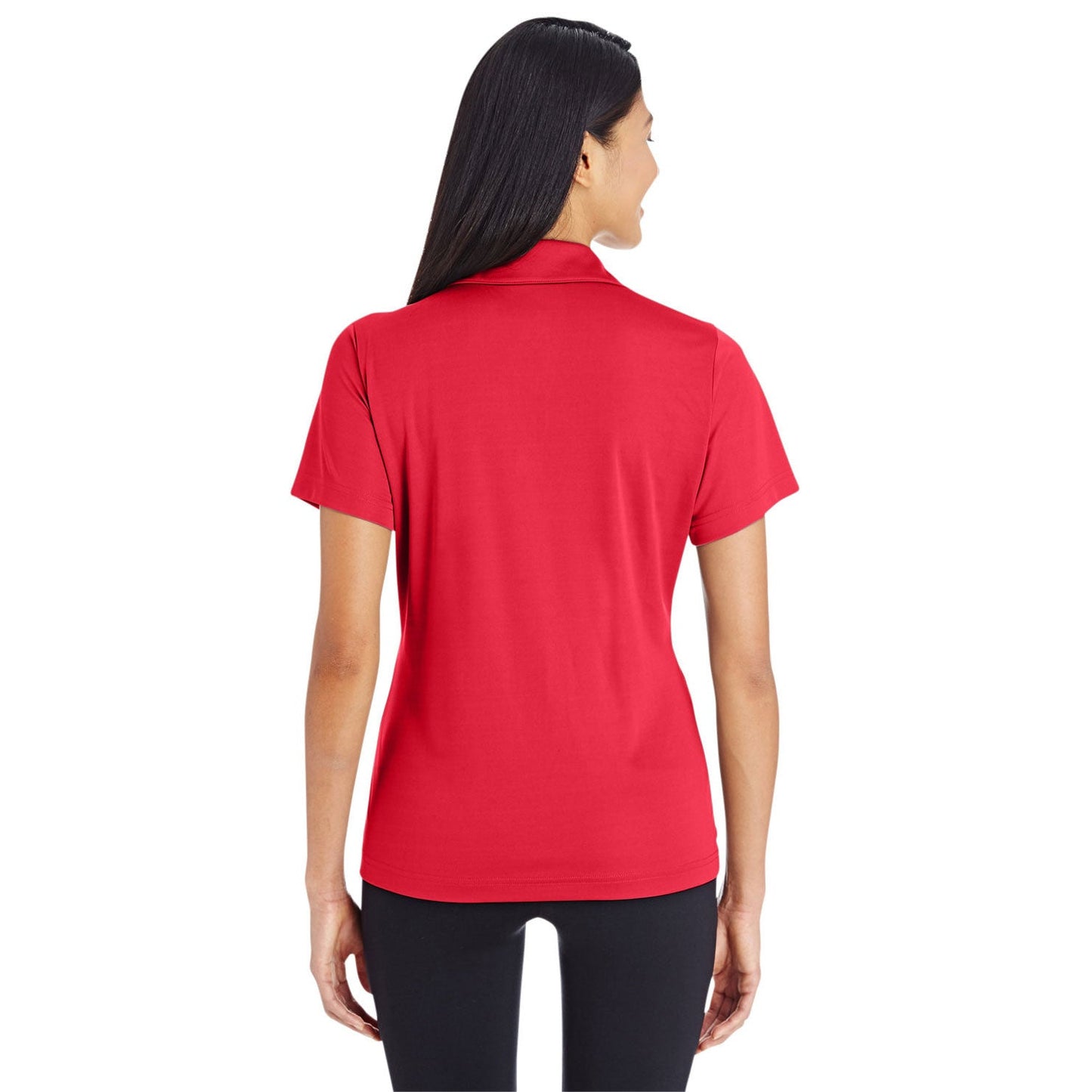 Black Performance Polo - Team 365 - Moisture-Wicking
