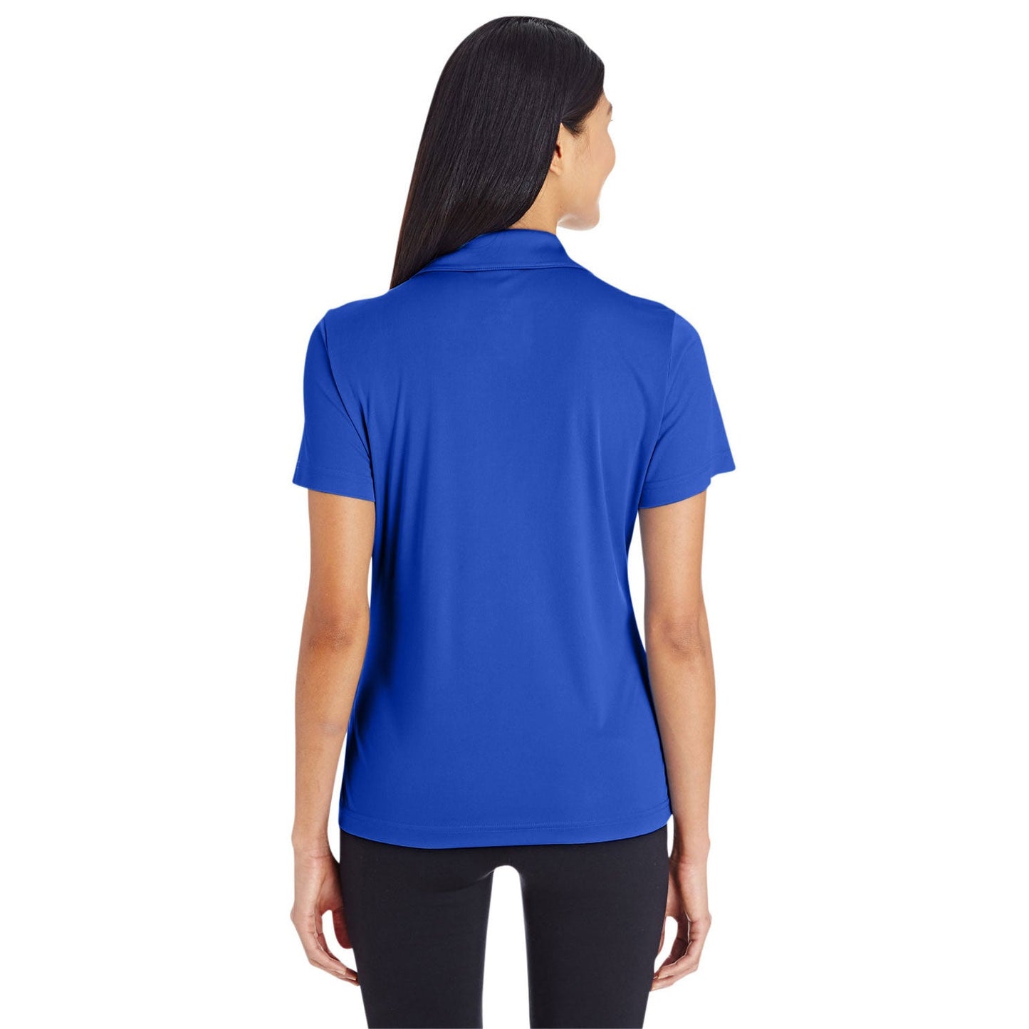 Black Performance Polo - Team 365 - Moisture-Wicking