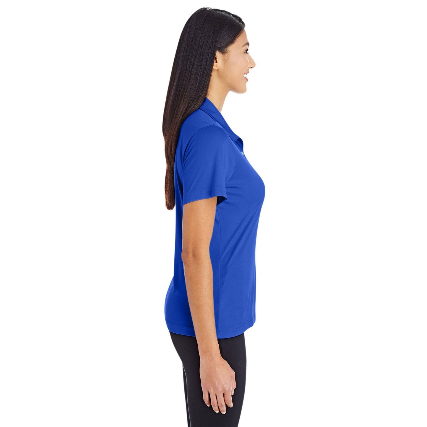 Black Performance Polo - Team 365 - Moisture-Wicking