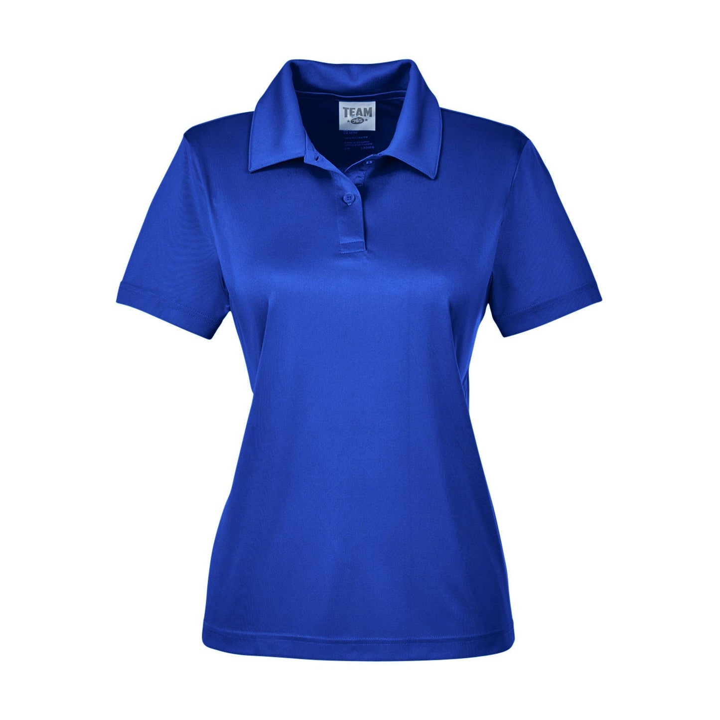 Black Performance Polo - Team 365 - Moisture-Wicking