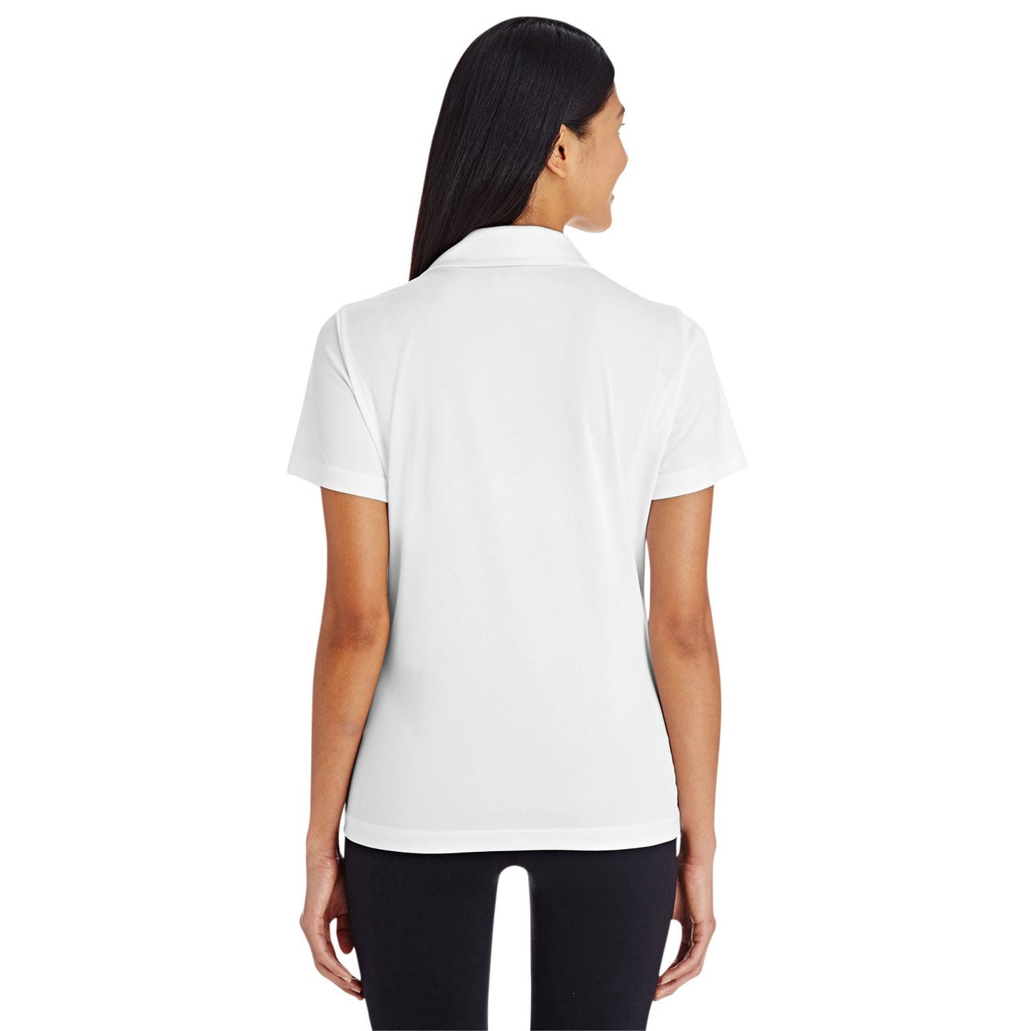 Black Performance Polo - Team 365 - Moisture-Wicking