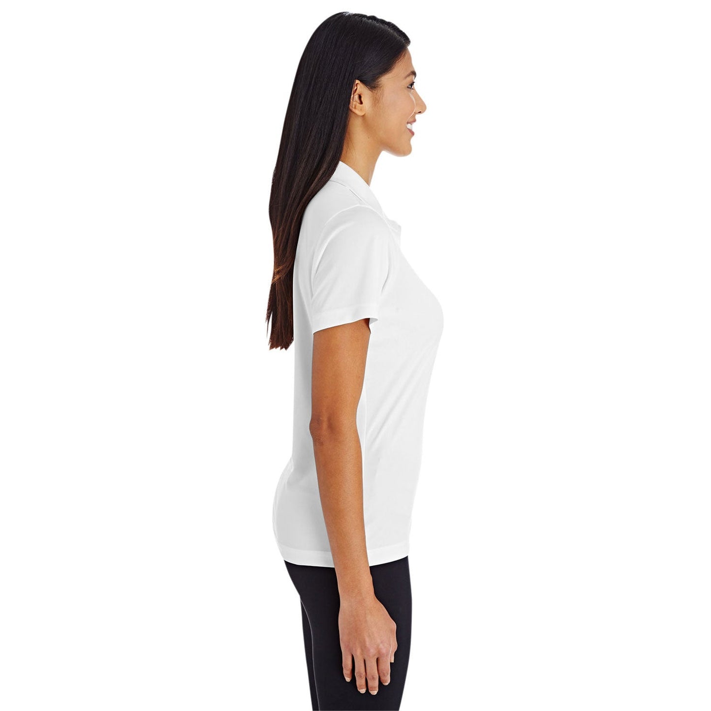 Black Performance Polo - Team 365 - Moisture-Wicking