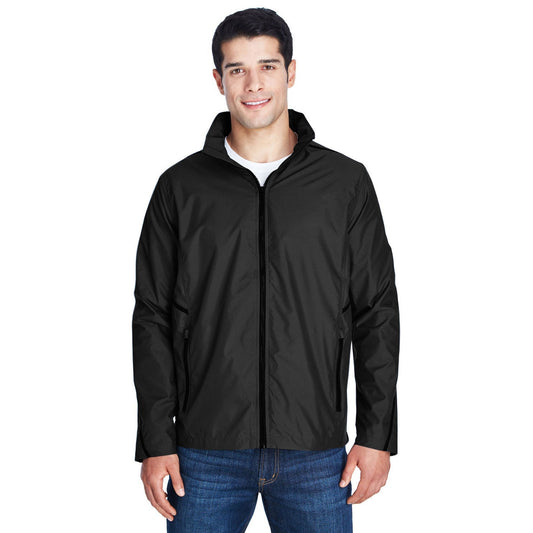 Black Jackets - Team 365 - Abrasion Resistant Shell - Stylish Outerwear