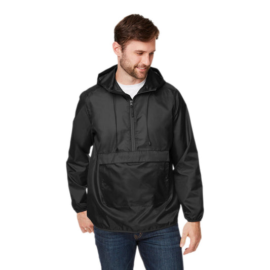 Black Jackets - Team 365 - Lightweight Anorak Packable