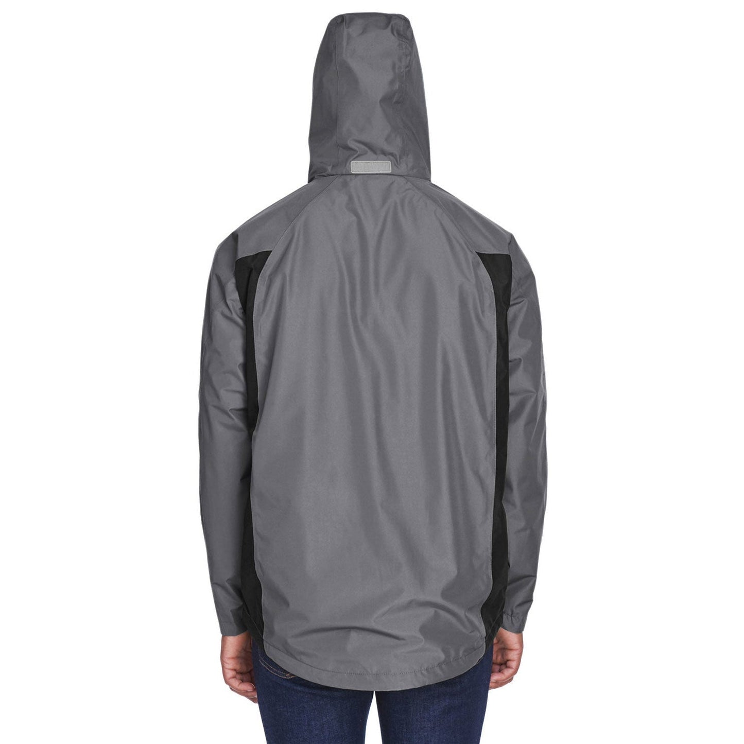 Black Waterproof Jacket - Team 365 - Durable Design