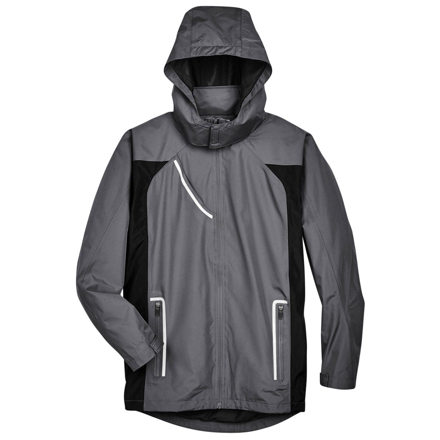 Black Waterproof Jacket - Team 365 - Durable Design