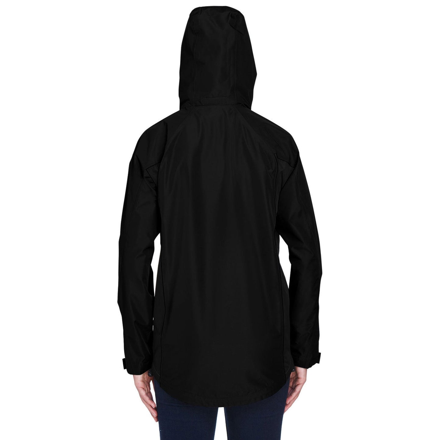 Black Waterproof Jacket - Team 365 - Stylish Design