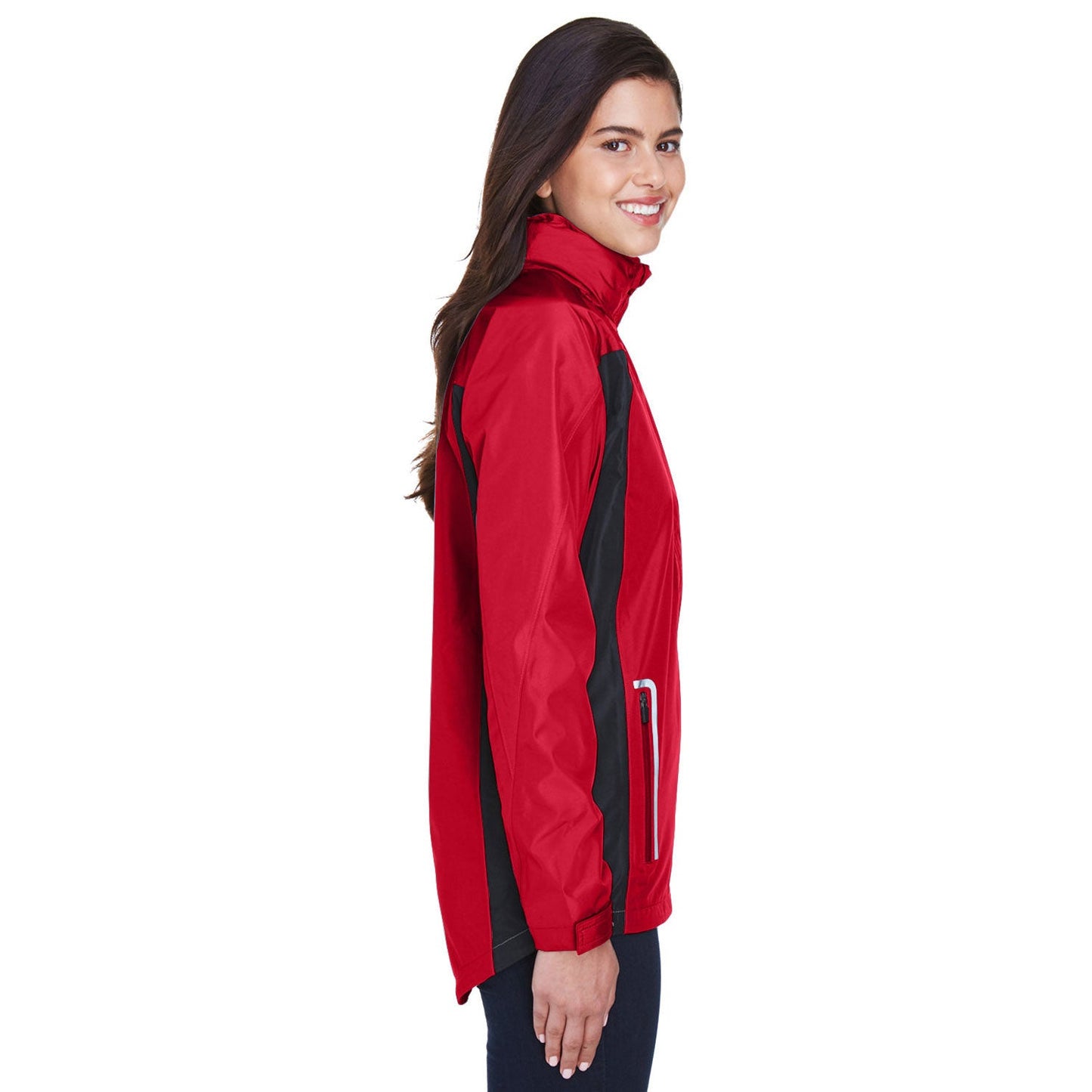 Black Waterproof Jacket - Team 365 - Stylish Design